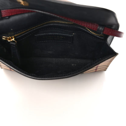 Burberry Haymarket Check Small Loxley Crossbody Bright Toffee 5 of 10