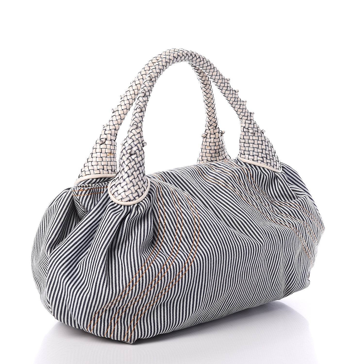 Fendi Denim Striped Spy Blue 2 of 8