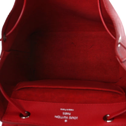 Louis Vuitton Soft Calfskin Lockme Backpack Rubis 5 of 12