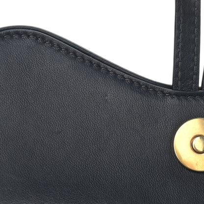Christian Dior Oblique Saddle Belt Bag Blue 10 of 10