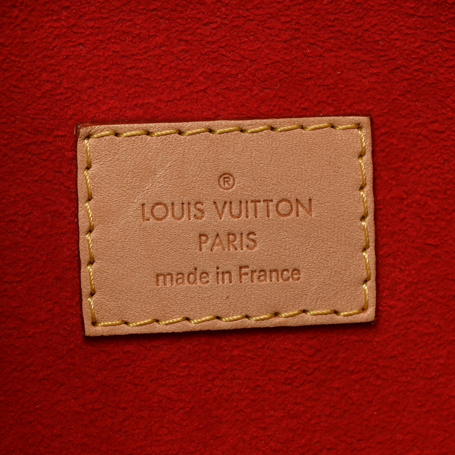 Louis Vuitton Monogram V Tote MM Cherry 6 of 9