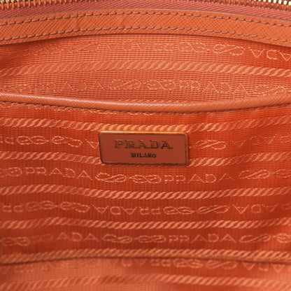 Prada Saffiano Lux Extra Large Tote Papaya 6 of 17