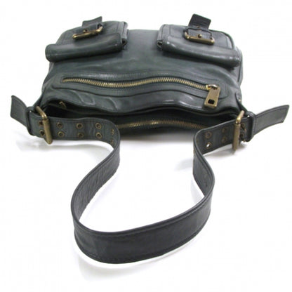 Marc Jacobs Leather Sofia Dark Green 5 of 9