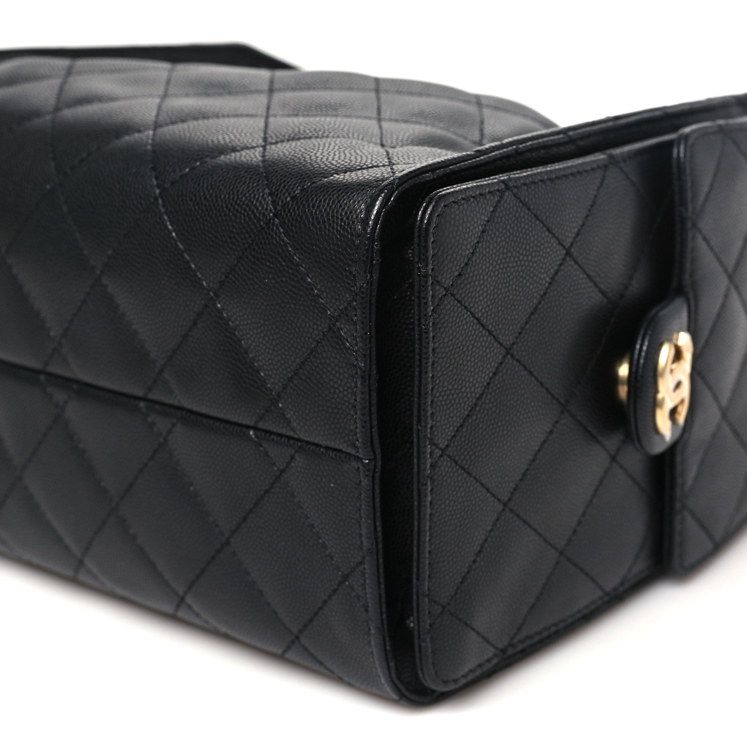 Chanel Caviar Quilted Small Chanel 25 Handbag Black 10 of 11