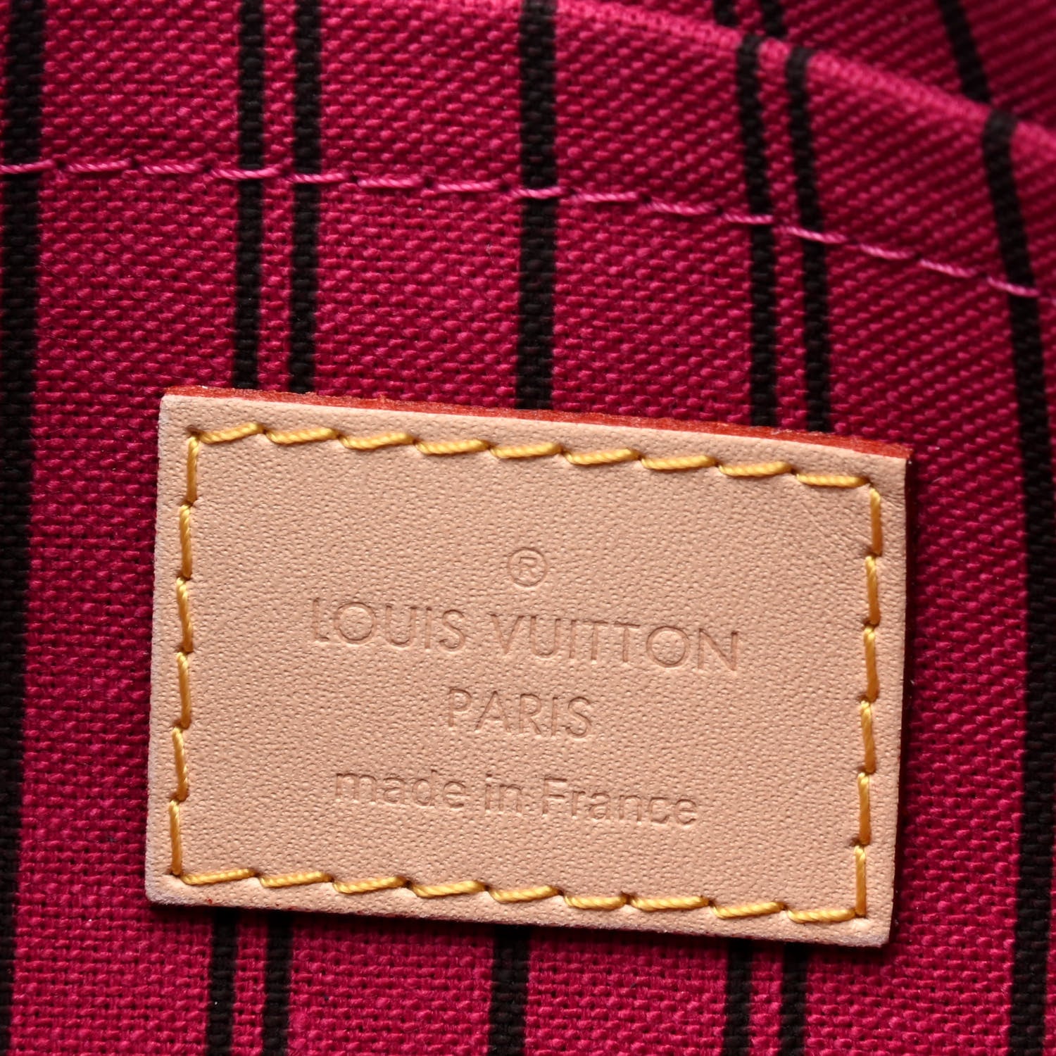 Louis Vuitton Monogram Neverfull MM GM Pochette Pivoine 5 of 5