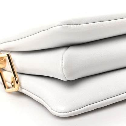 Louis Vuitton Lambskin Embossed Monogram Coussin BB White 10 of 12