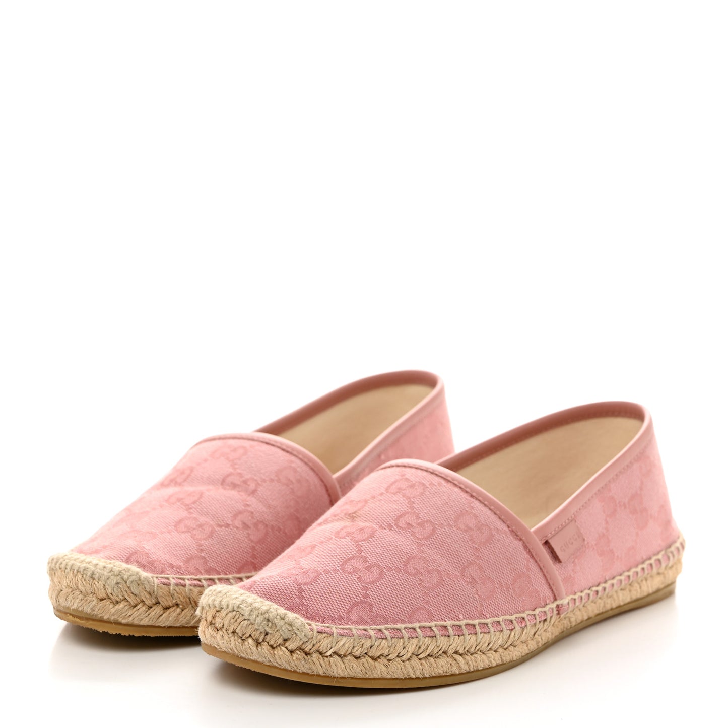 Monogram Espadrilles 37 Soft Pink