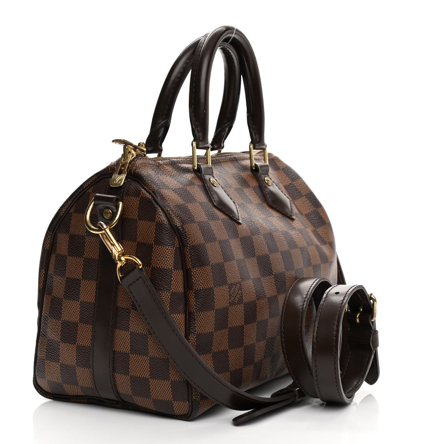 Damier Ebene Speedy Bandouliere 25