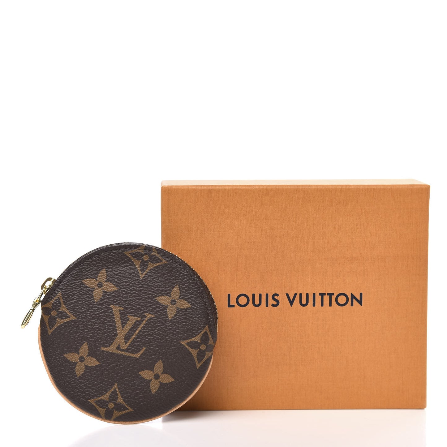 Monogram Round Coin Purse