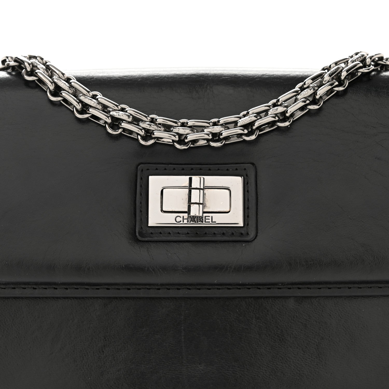 Chanel Lambskin Mademoiselle Flap Black 8 of 10