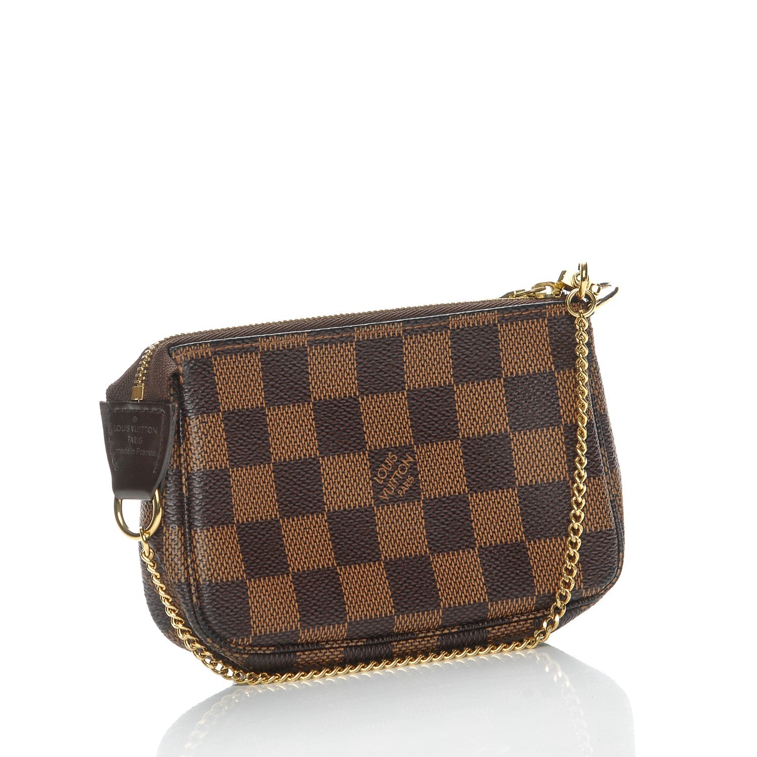 Louis Vuitton Damier Ebene Mini Pochette Accessories 3 of 8
