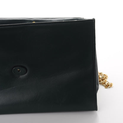 Chanel Lambskin CC Single Flap Green 10 of 17