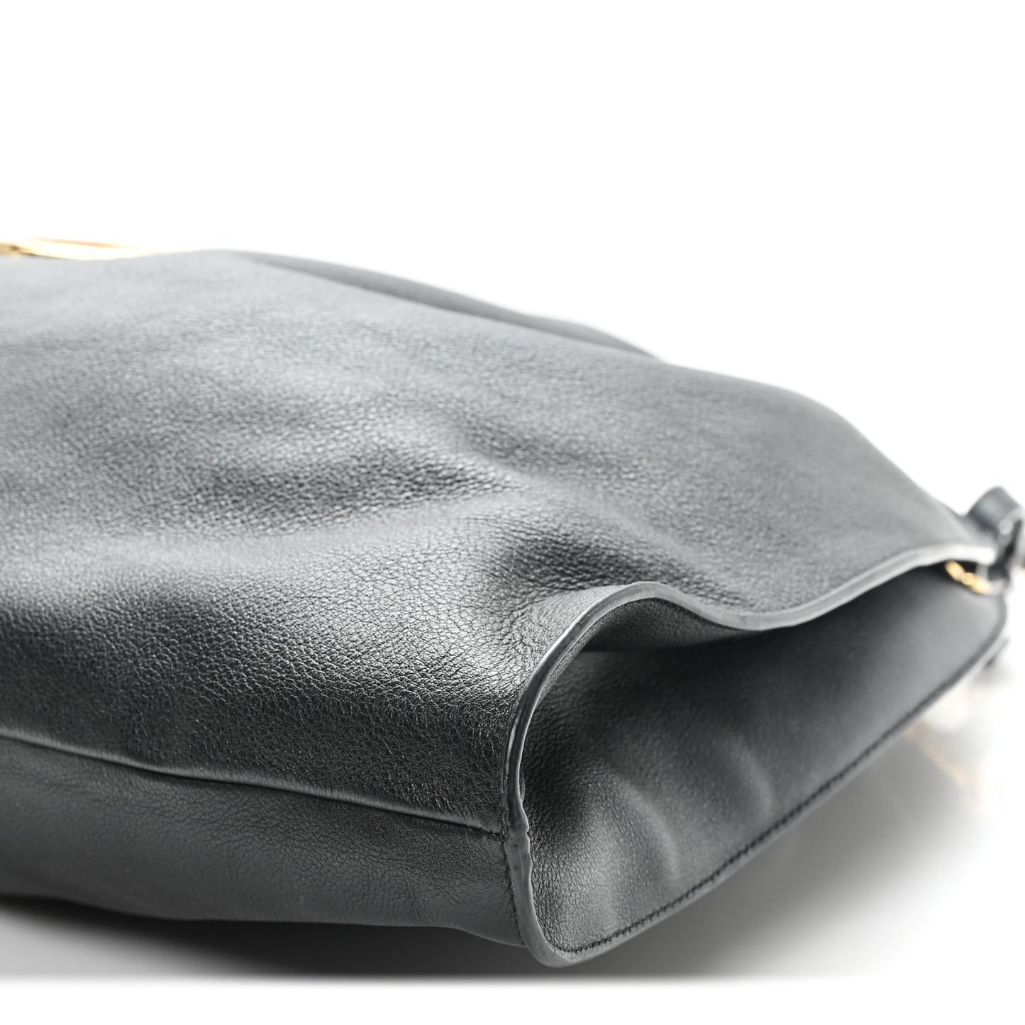 Calfskin Large Blondie Tote  Black