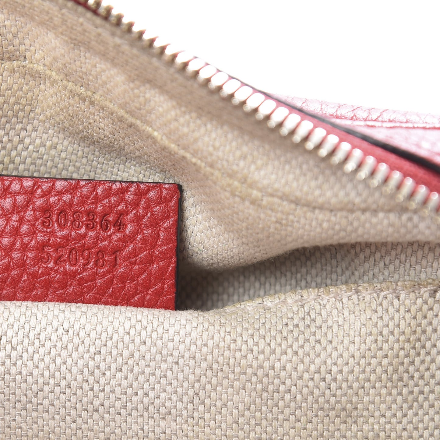 Pebbled Calfskin Small Soho Disco Bag Tabasco Red
