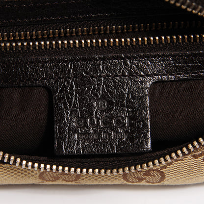 Gucci Monogram Medium Horsebit Chain Hobo Dark Brown 6 of 8