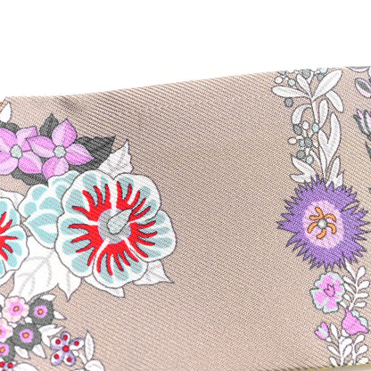 Hermes Silk Brides de Gala en Fleurs Twilly Mastic Multicolor 5 of 5