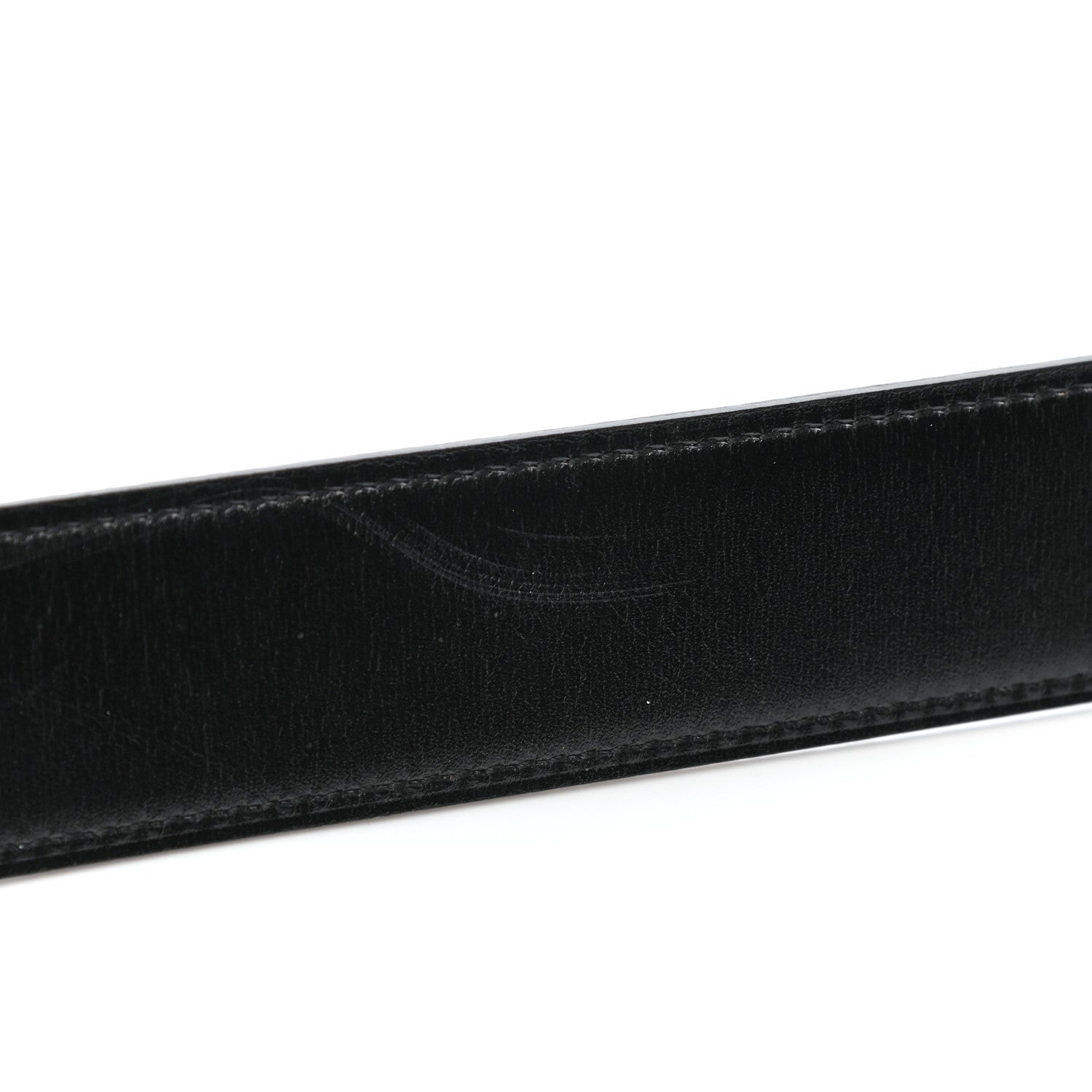 Hermes Box Togo 32mm H Belt 95 Black Gold 5 of 6
