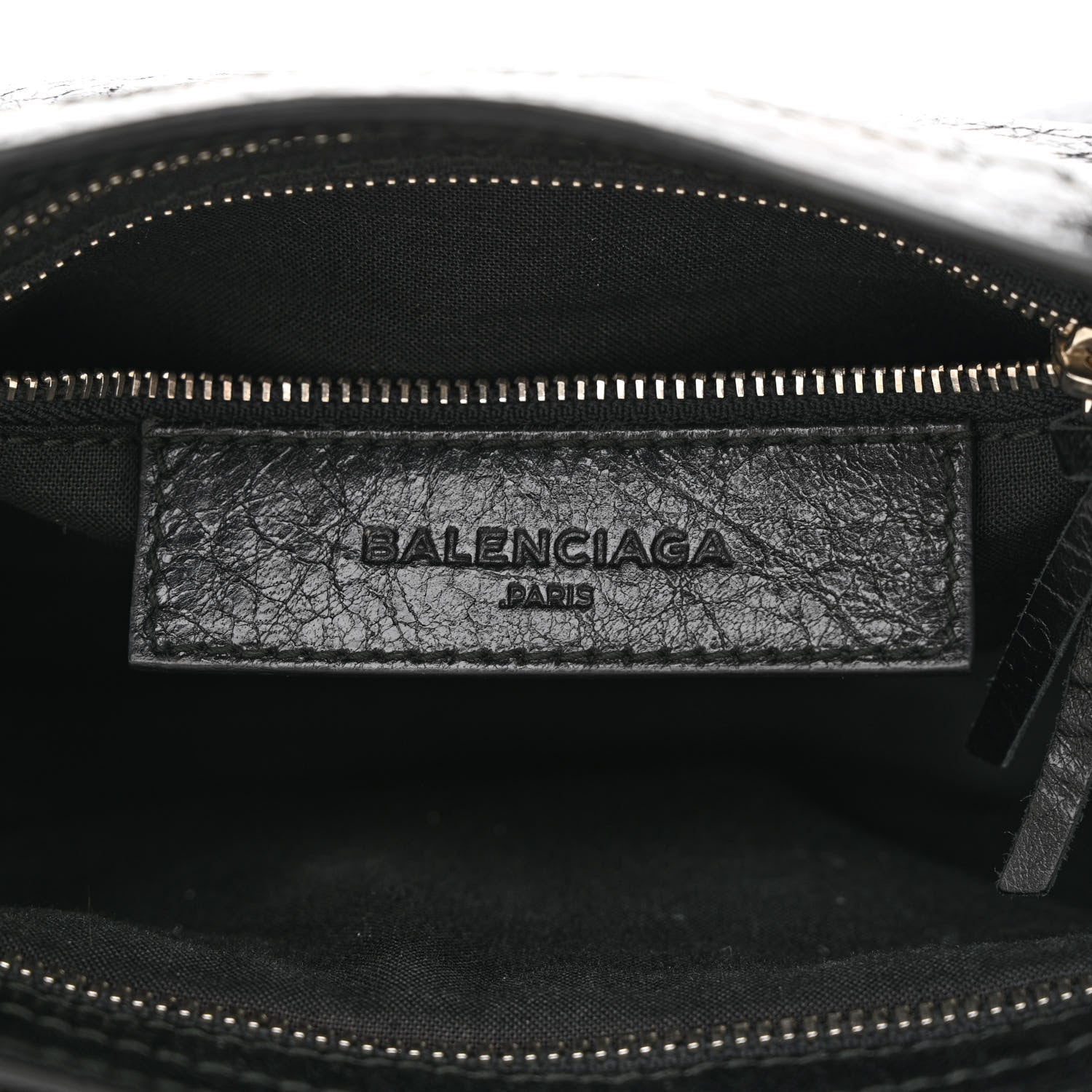 Balenciaga Agneau Classic Silver Hardware Mini City Black 6 of 13