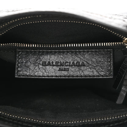 Balenciaga Agneau Classic Silver Hardware Mini City Black 6 of 13
