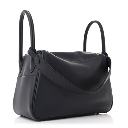 Hermes Swift Verso Lindy 26 Bleu Indigo Orange Poppy 3 of 10