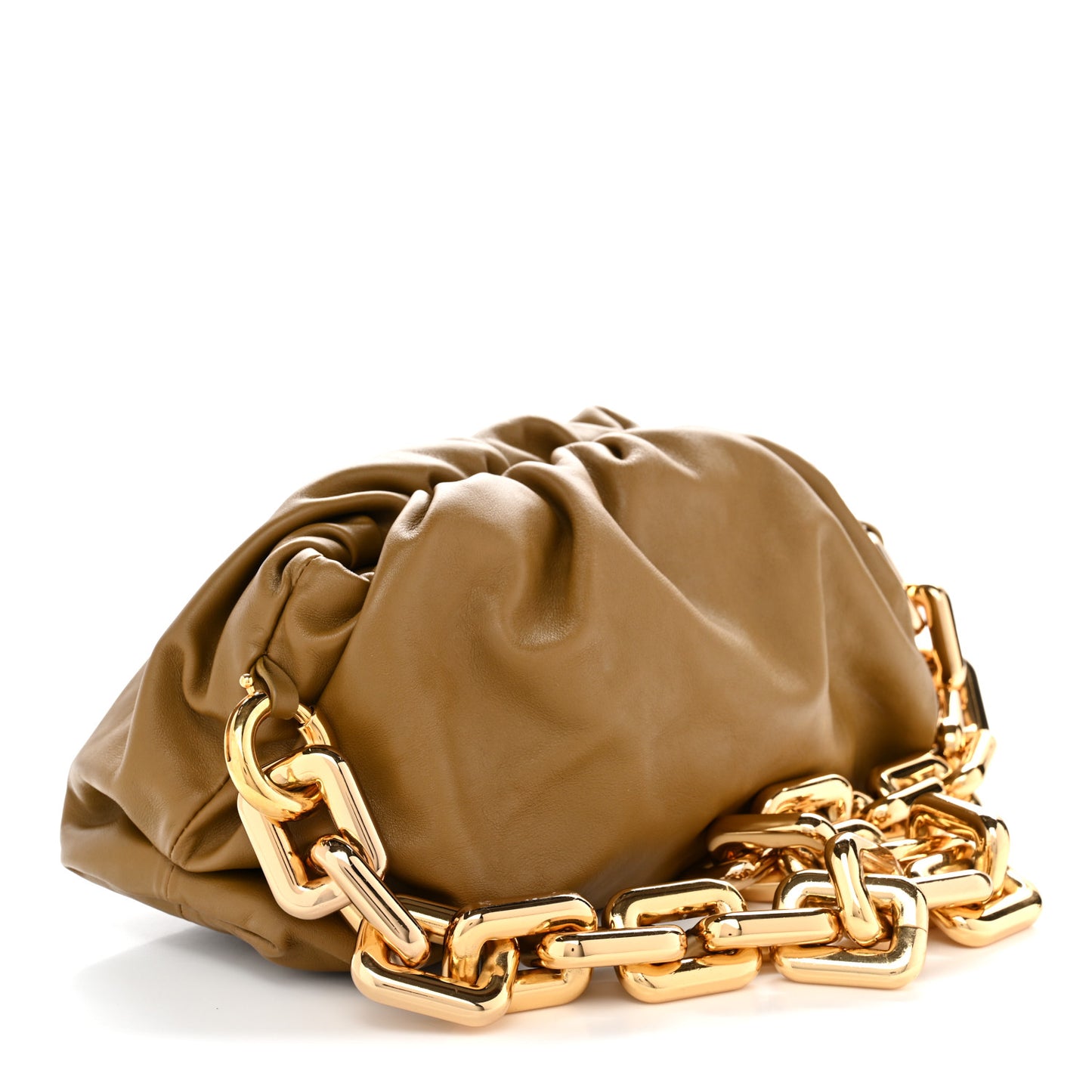 Calfskin The Pouch Chain Teak