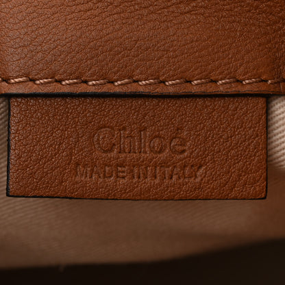 Chloe Suede Calfskin Mini Faye Backpack Tan 6 of 11