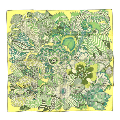 Hermes Silk Fleurs D Indiennes Scarf 90 1 of 5