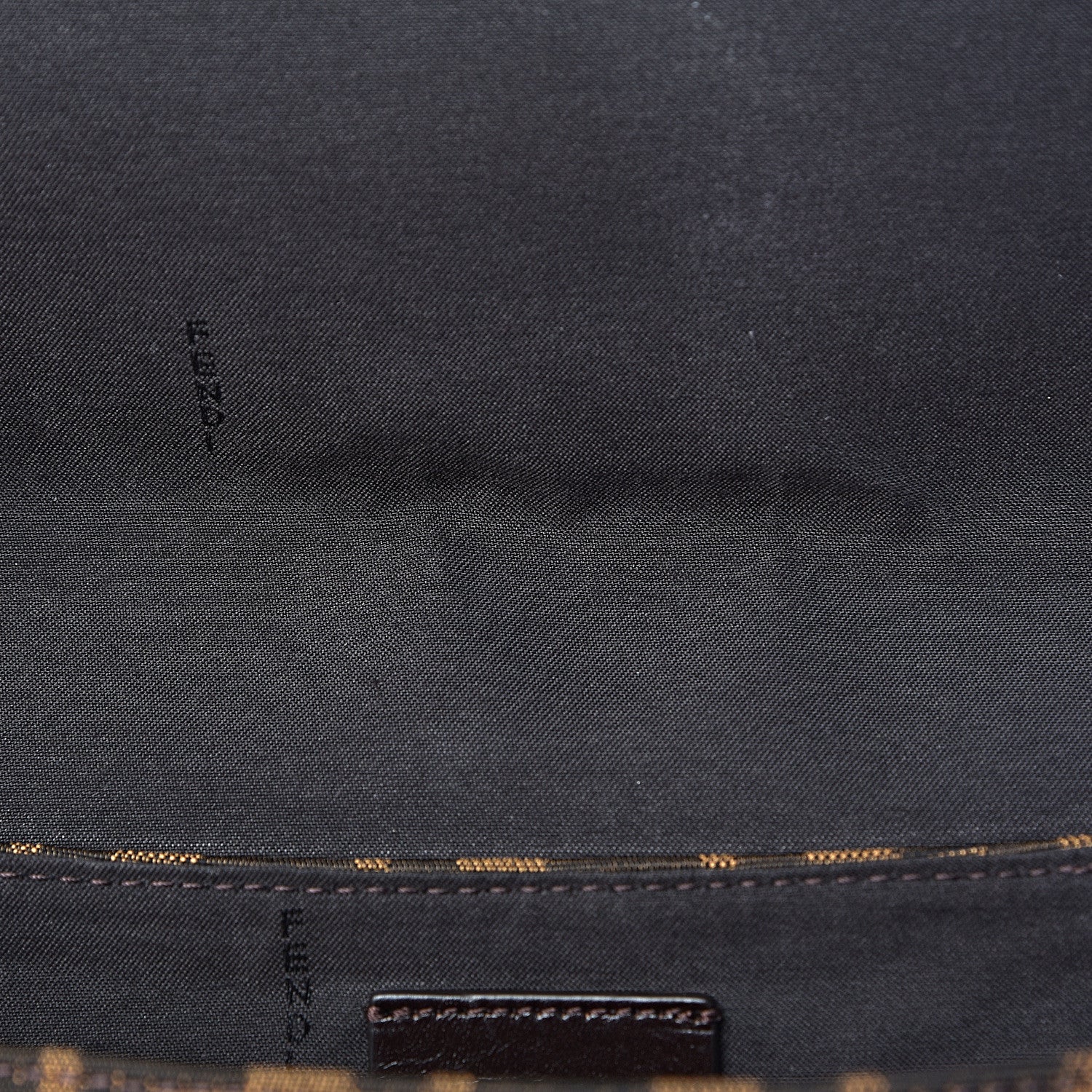 Fendi Zucca Vitello Artic Messenger Bag Tobacco Castagna 8 of 12