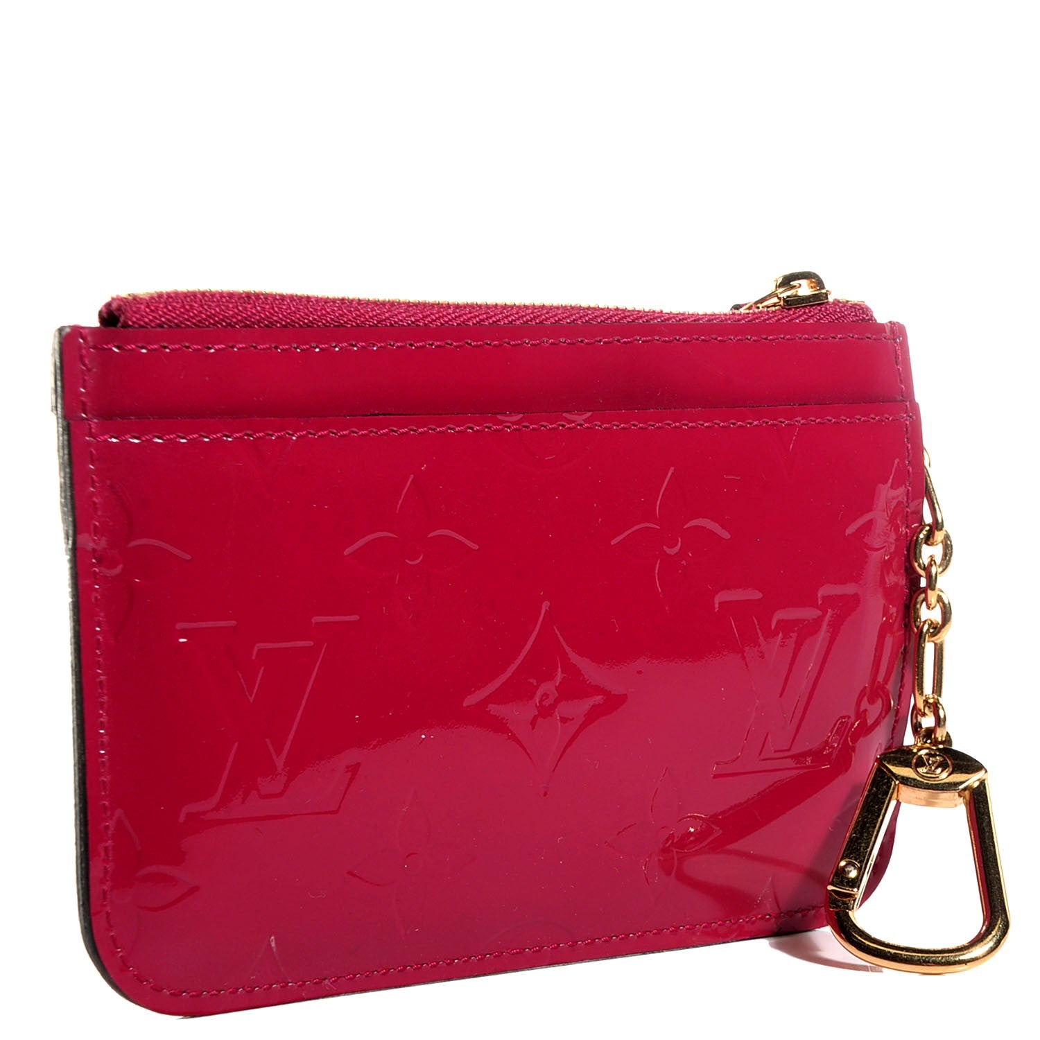Louis Vuitton Vernis Key Pouch Rose Indien 3 of 8