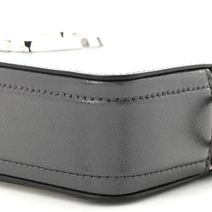 Marc Jacobs Saffiano Small Snapshot Camera Bag Wolf Grey 10 of 10