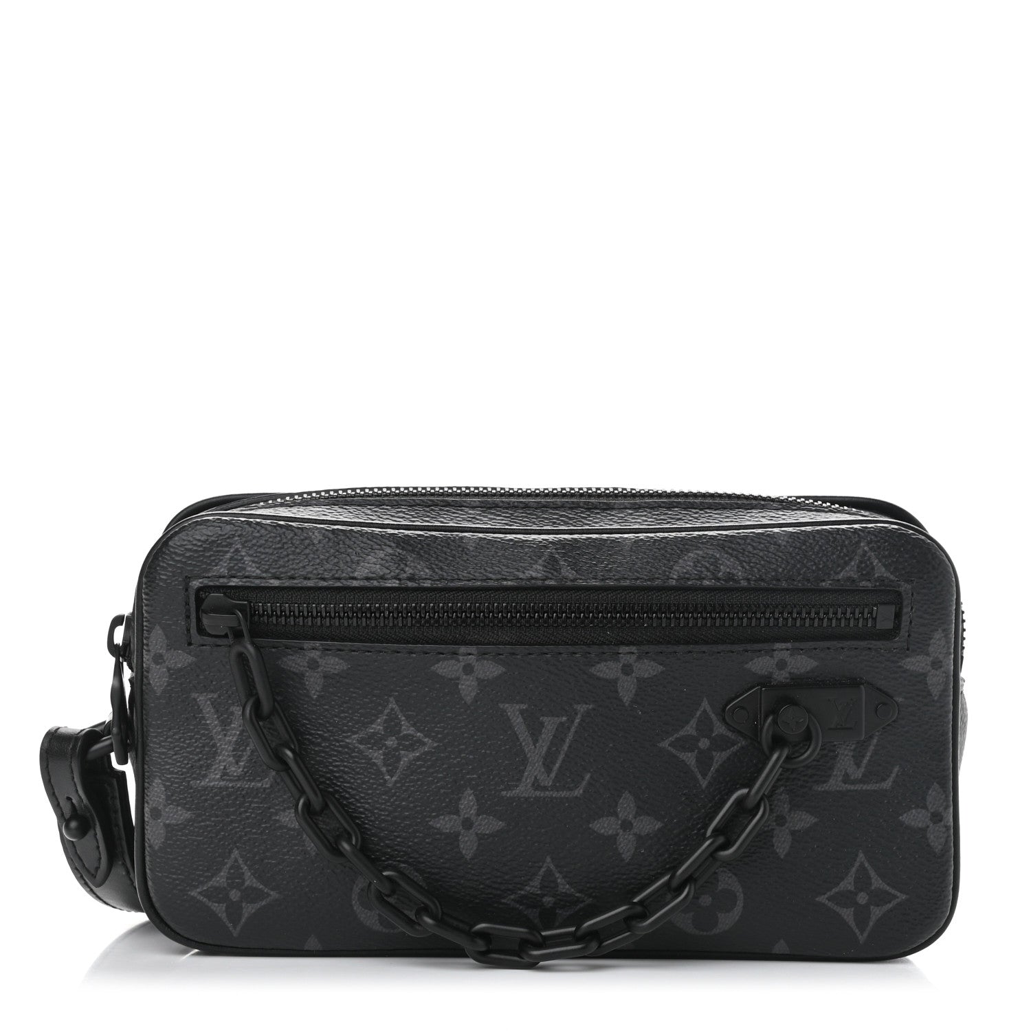 Louis Vuitton Monogram Eclipse Pochette Volga 1 of 11
