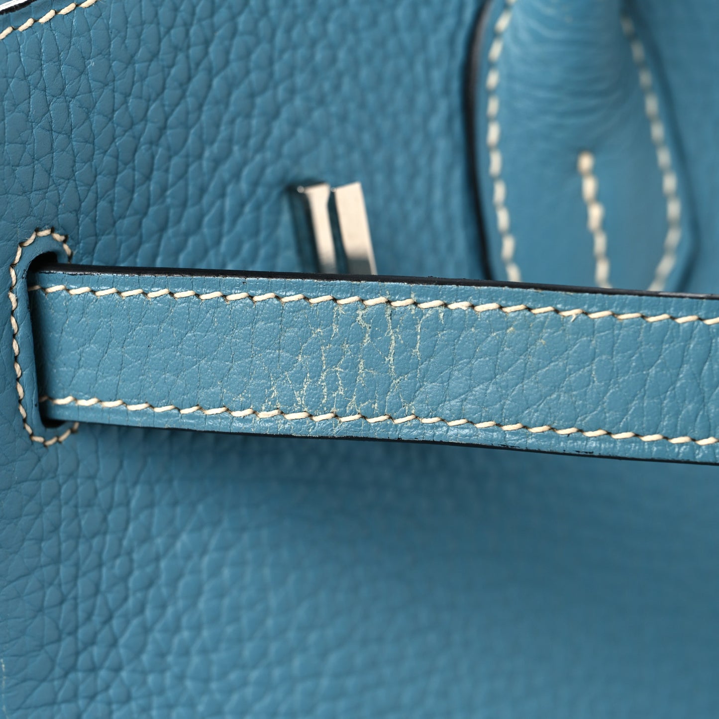 Togo Birkin 30 Blue Jean