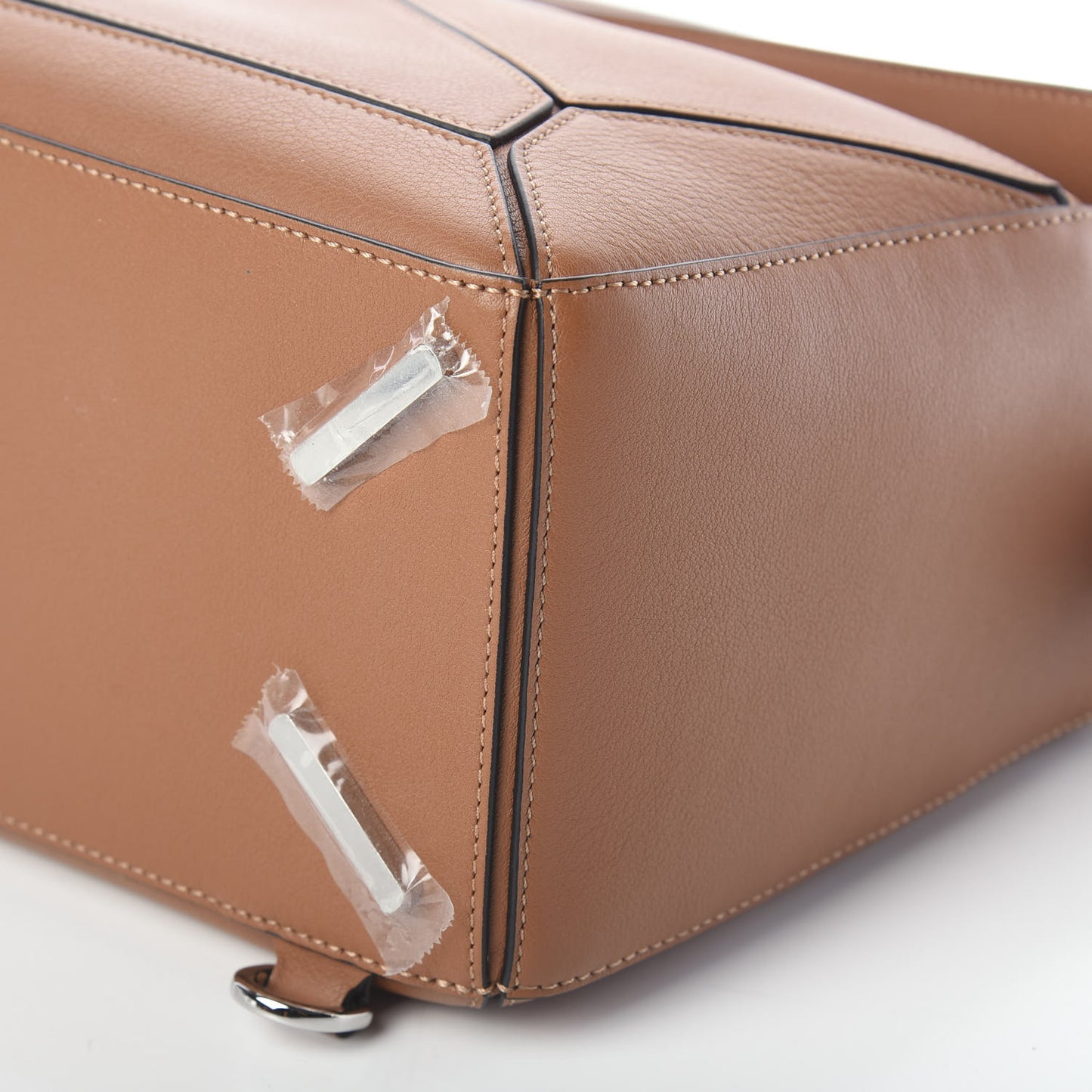 Calfskin Medium Puzzle Bag Tan