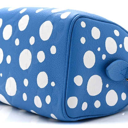 Louis Vuitton LV X YK Empreinte Speedy Bandouliere 20 Blue White 9 of 9