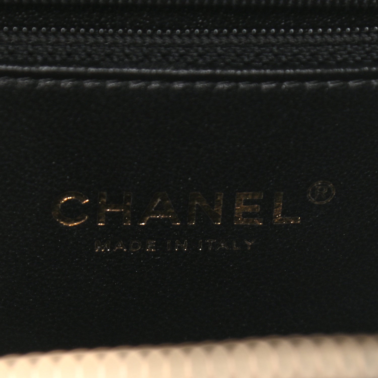 Chanel Caviar Quilted Medium CC Filigree Vanity Case Black 6 of 11