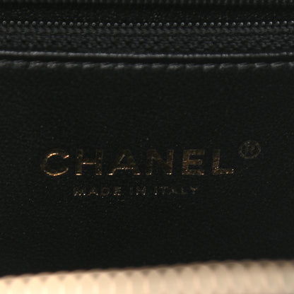 Chanel Caviar Quilted Medium CC Filigree Vanity Case Black 6 of 11