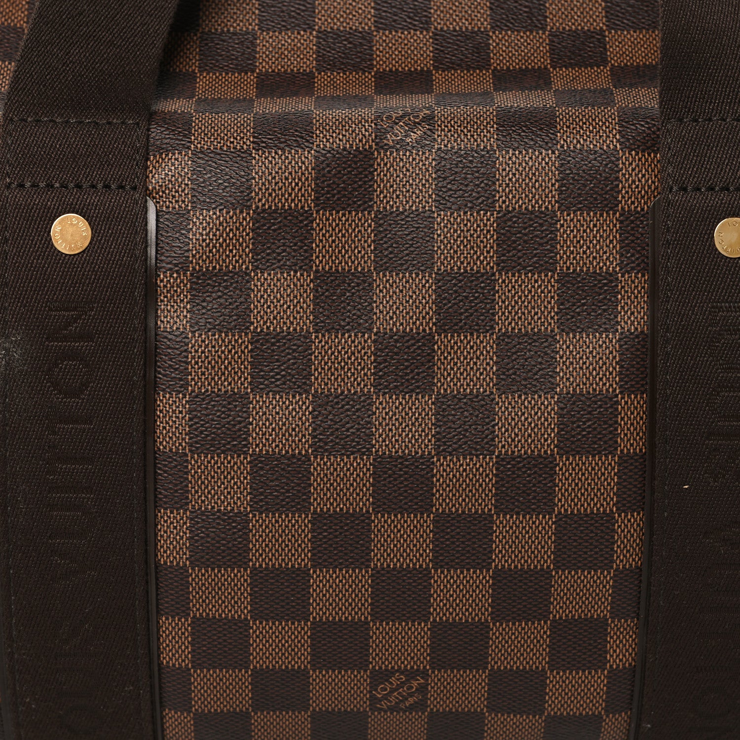 Louis Vuitton Damier Ebene Weekender Beaubourg GM 6 of 10