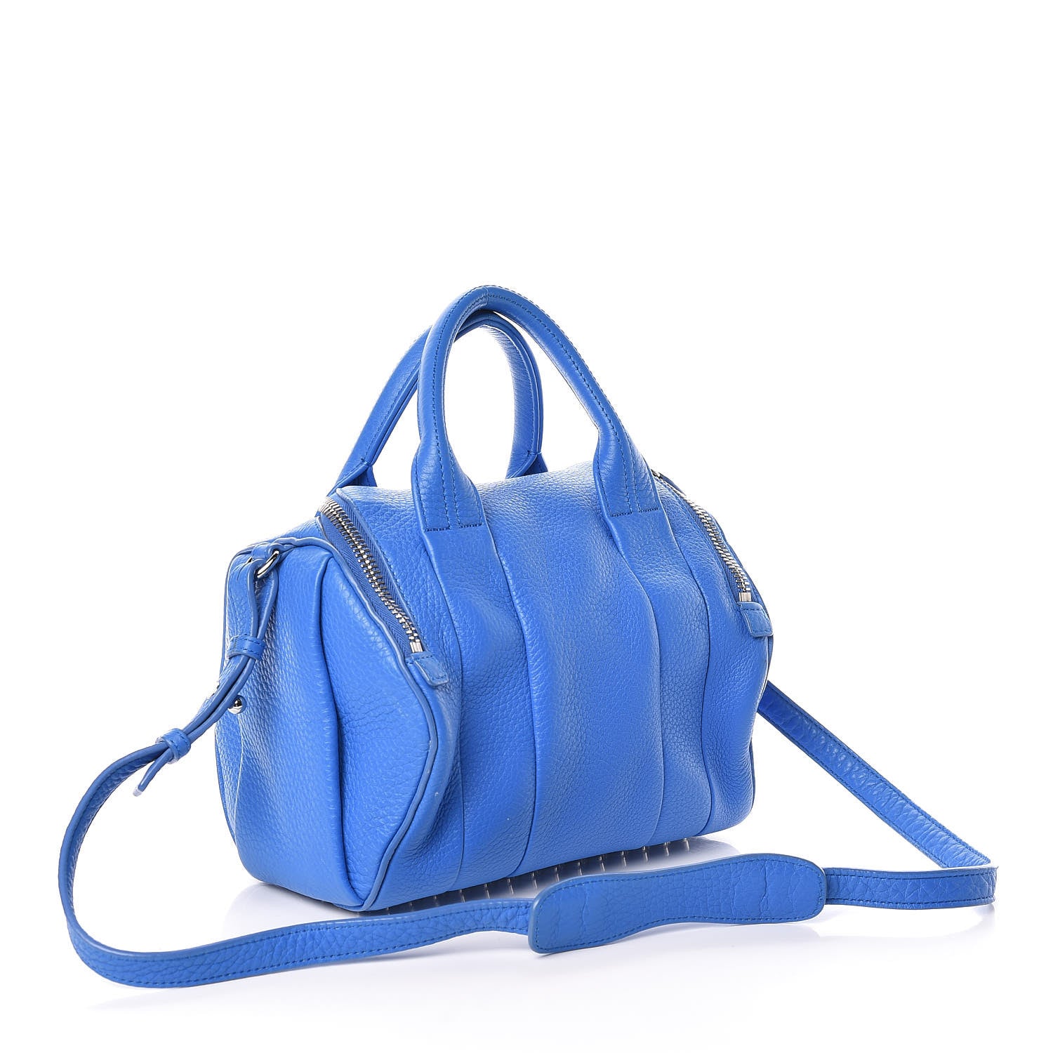 Alexander Wang Pebbled Lambskin Rockie Royal Blue 3 of 10