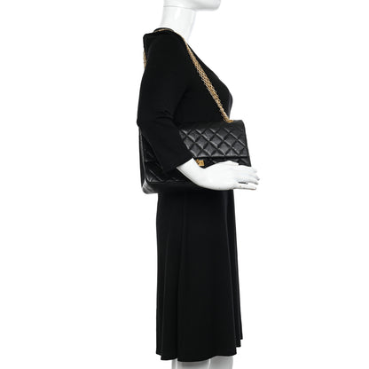Chanel Aged Calfskin Quilted 2.55 Reissue 226 Flap Black 2 of 10