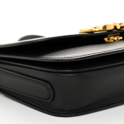 Salvatore Ferragamo Calfskin Small Trapezio Crossbody Black 8 of 10