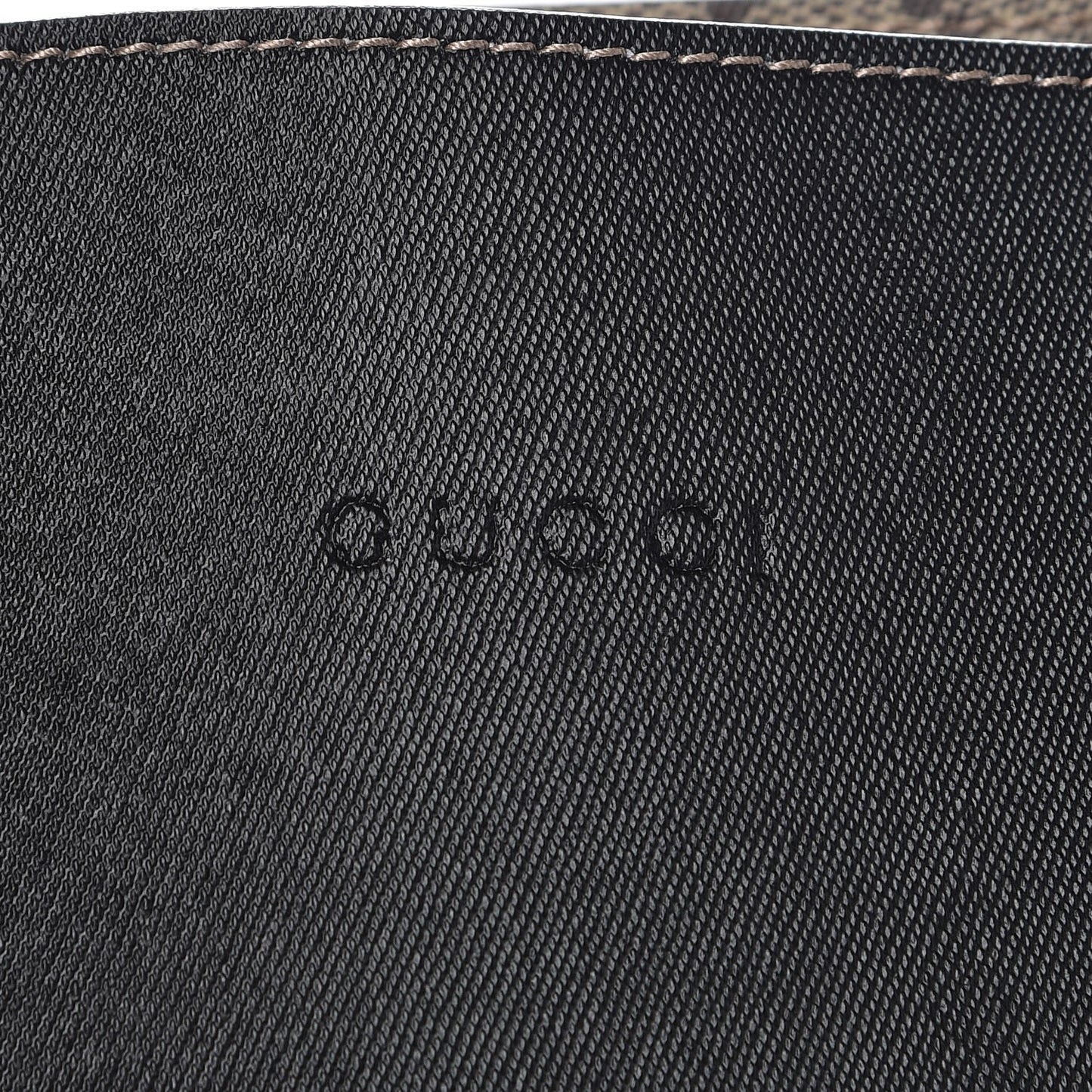 Calfskin GG Supreme Monogram Medium Reversible Tote Black