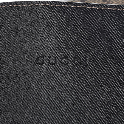 Gucci Calfskin GG Supreme Monogram Medium Reversible Tote Black 6 of 9