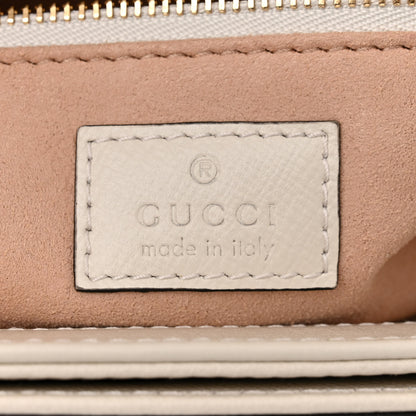 Gucci GG Supreme Monogram Horsebit 1955 Shoulder Bag Beige Mystic White 6 of 10