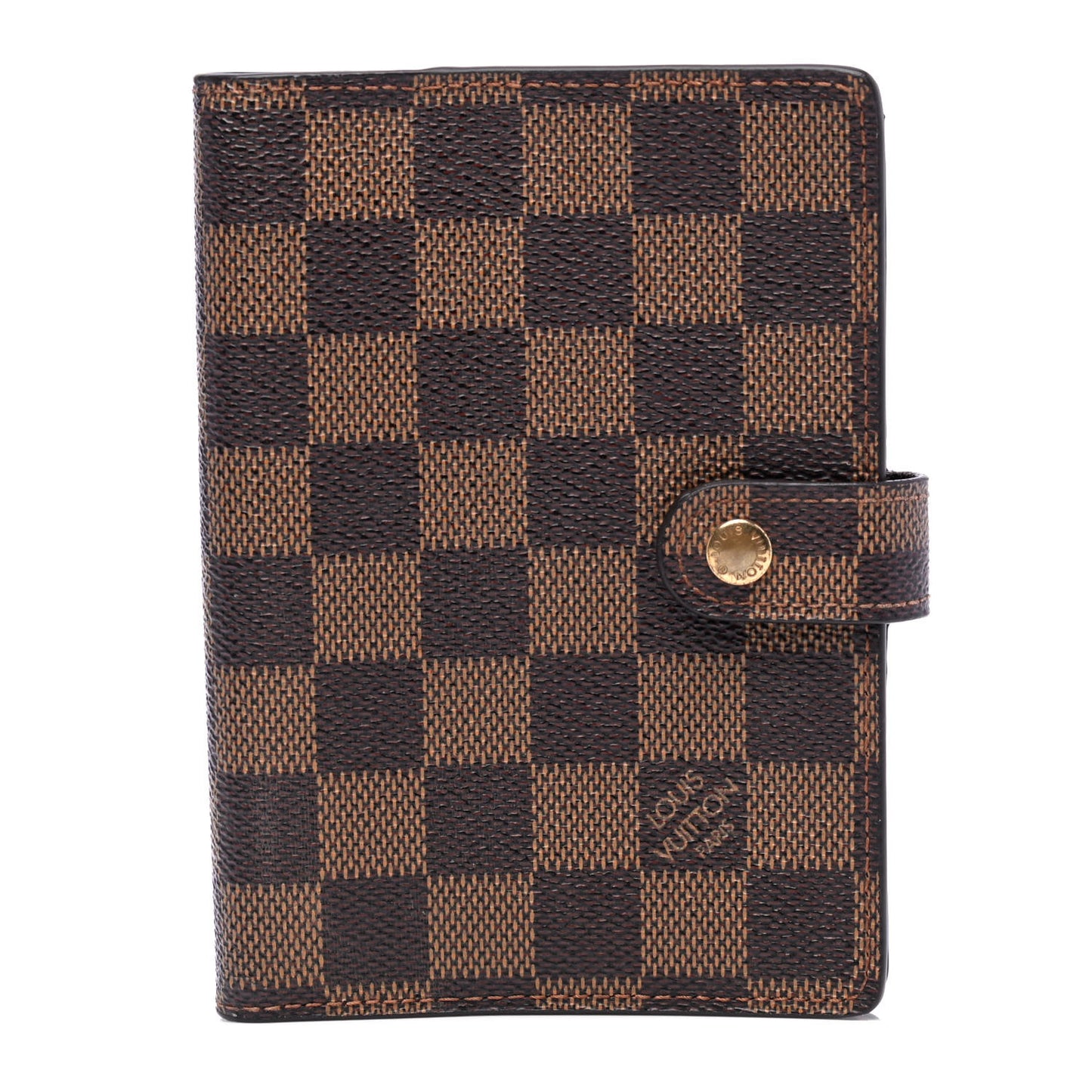 Damier Ebene Small Ring Agenda Cover