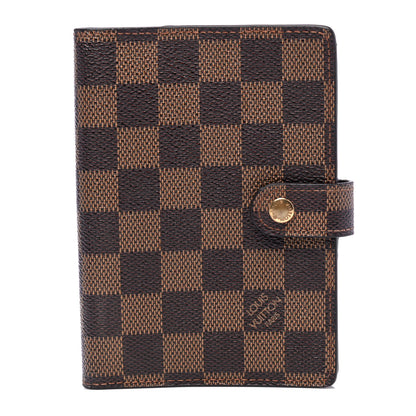 Louis Vuitton Damier Ebene Small Ring Agenda Cover 1 of 6