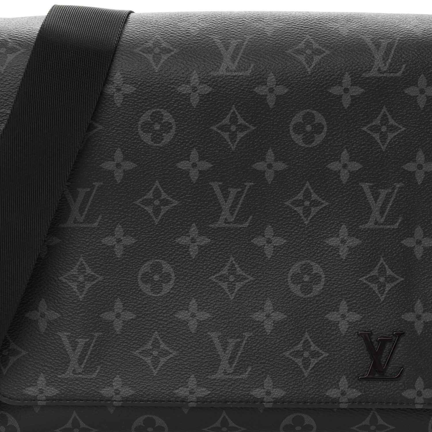 Louis Vuitton Monogram Eclipse District PM Black 7 of 10