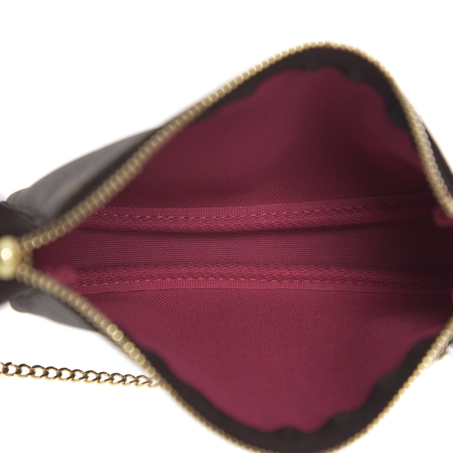 Monogram 2020 Christmas Animation Roller Coaster Mini Pochette Accessories Pivoine