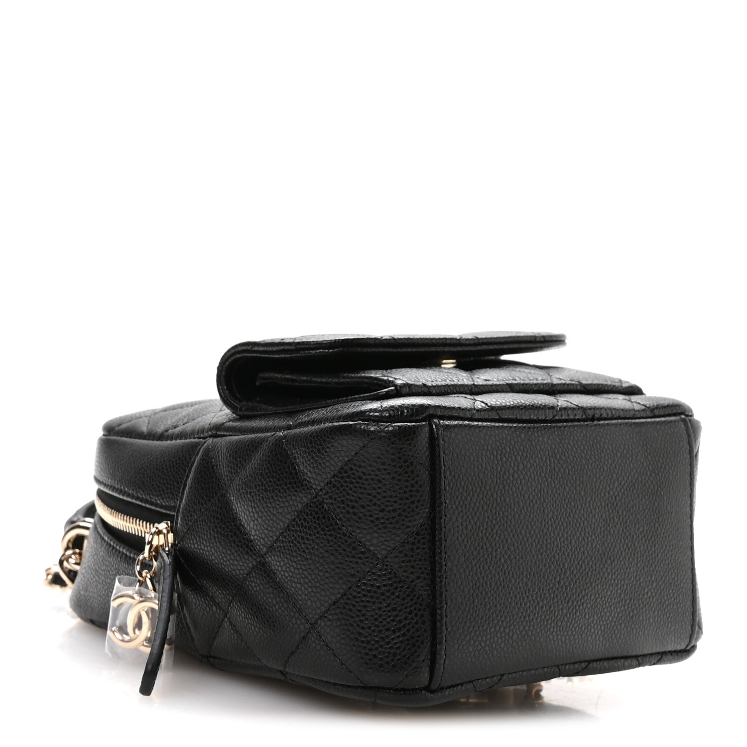 Chanel Caviar Quilted CC Mini Classic Backpack Black 3 of 10