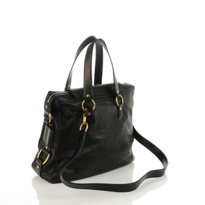 Saint Laurent Calfskin Muse Messenger Bag Black 3 of 8