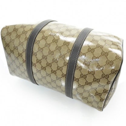 Gucci Crystal Monogram Dollar Calfskin Medium Joy Boston Beige Ebony Testa di Moro 5 of 12